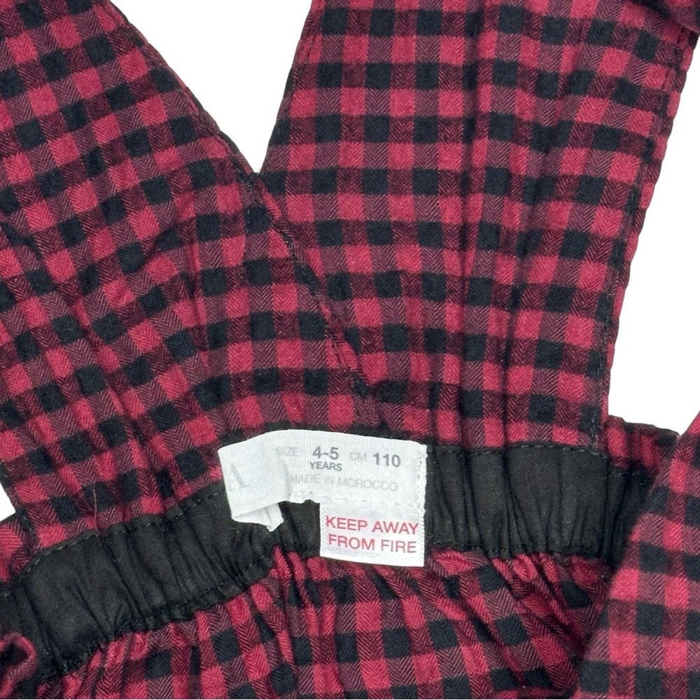 Zara Checkered Pinafore Dress - Picture 3 of 3